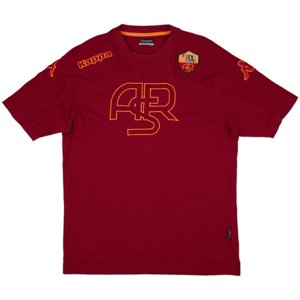 2009-10 Roma Kappa Cotton Tee - 9/10 - (L)