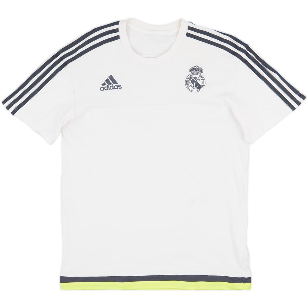 2015-16 Real Madrid adidas Cotton Tee - 7/10 - (L)