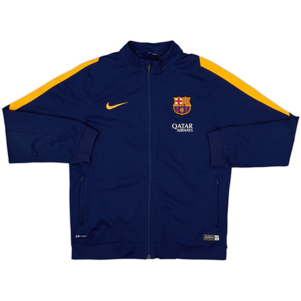 2015-16 Barcelona Nike Track Jacket - 8/10 - (L.Boys)