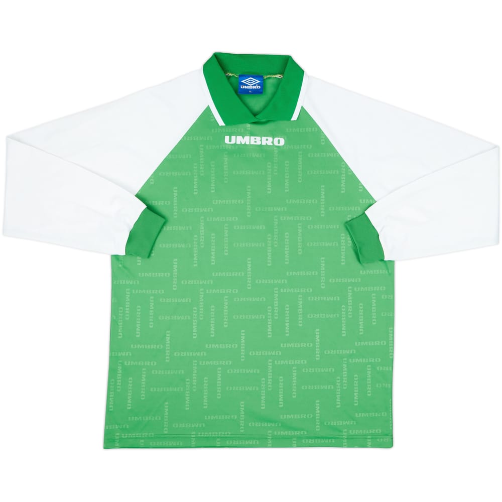 1990s Umbro Template L/S Shirt #7 - 7/10 - (XL)
