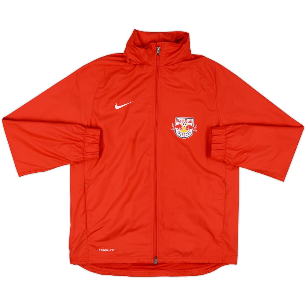 2014-15 Red Bull Salzburg Nike Hooded Rain Jacket - 5/10 - (M)
