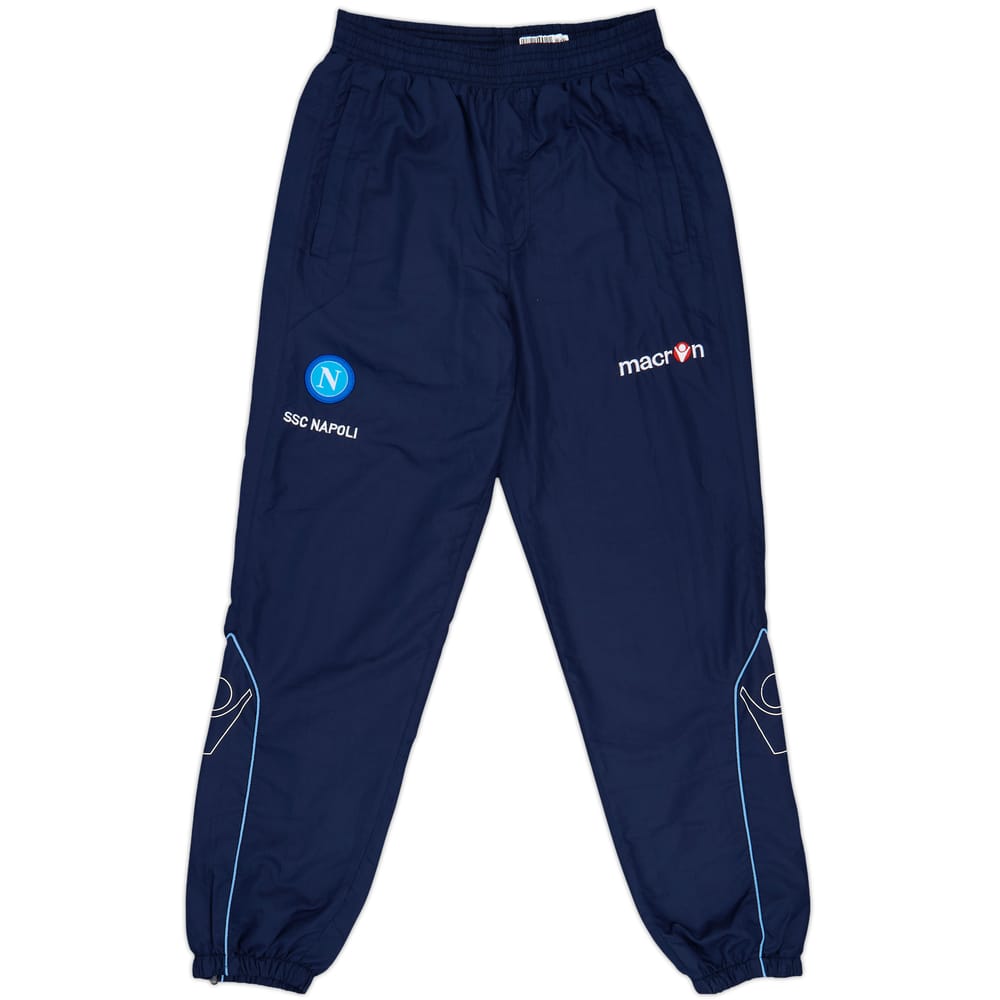 2010-11 Napoli Macron Track Pants/Bottoms - 9/10 - (S)