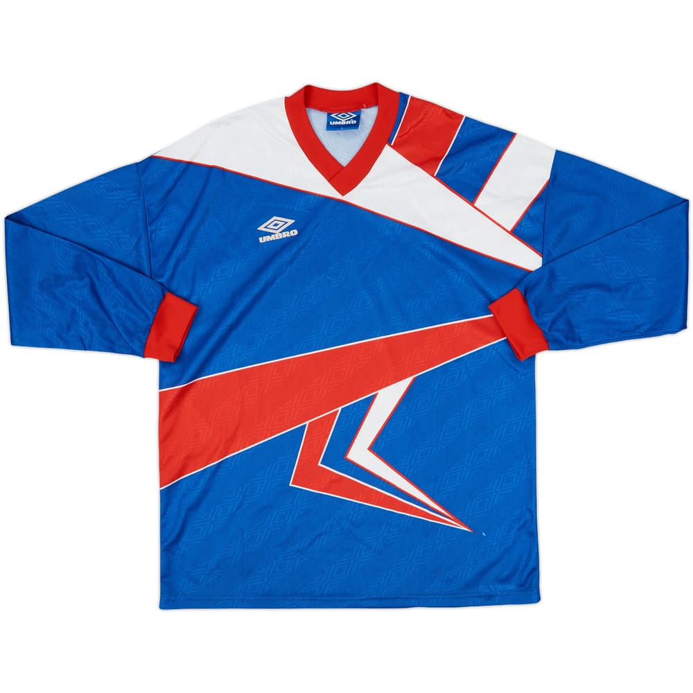 1990s Umbro Template L/S Shirt - 8/10 - (L)
