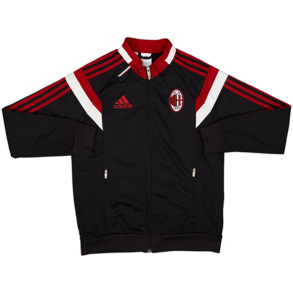 2014-15 AC Milan adidas Track Jacket - 9/10 - (L.Boys)