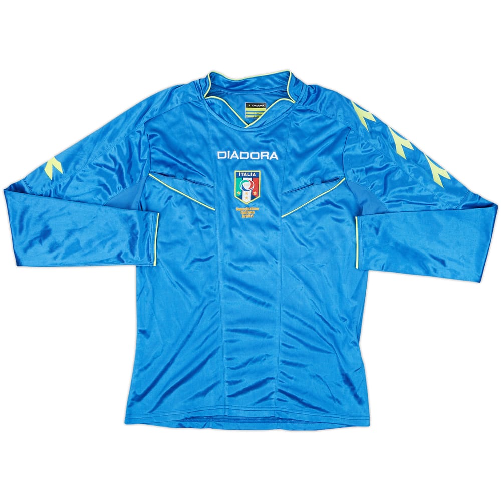 2000s Italy Diadora Referee L/S Shirt - 9/10 - (XS)