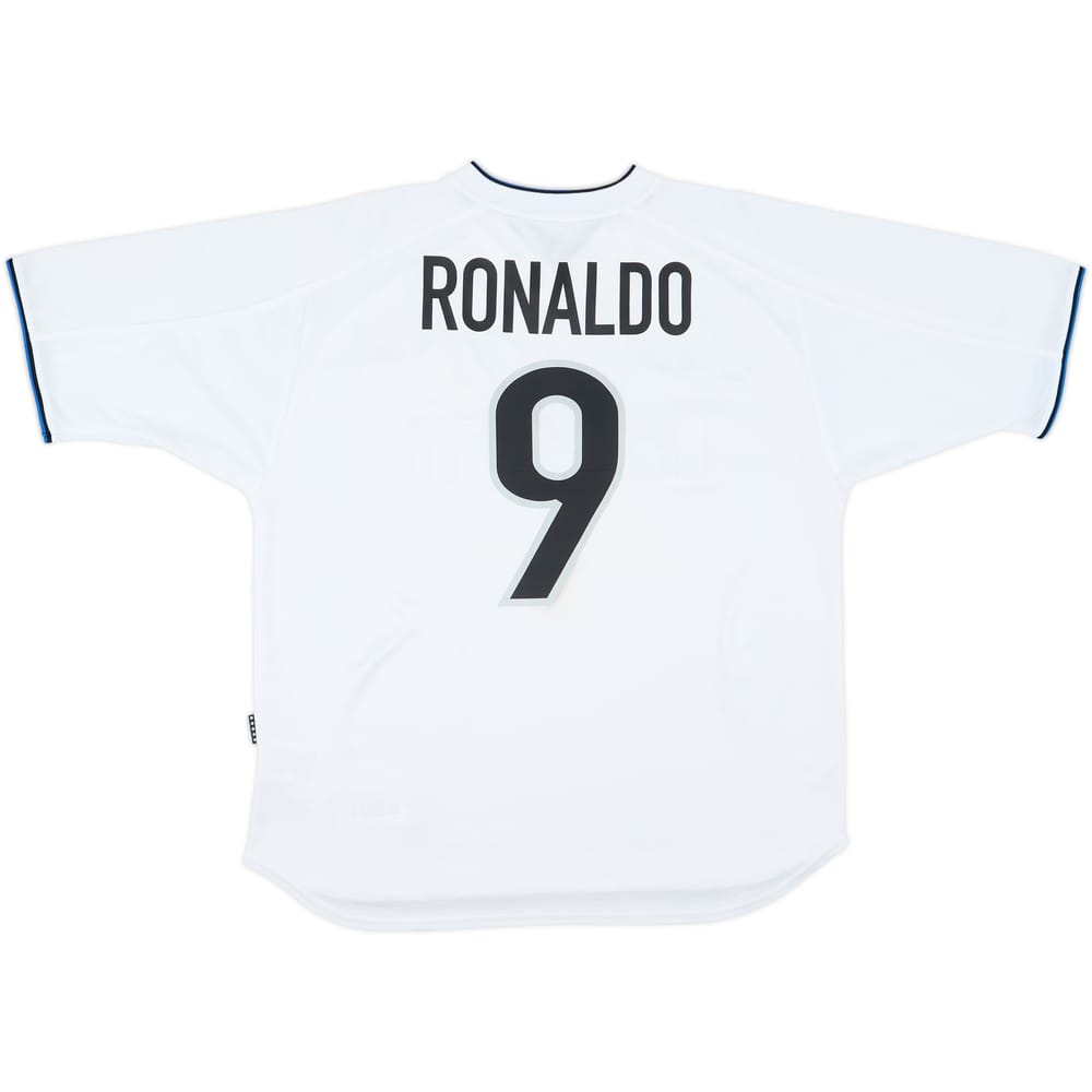 1999-00 Inter Milan Away Shirt Ronaldo #9 - 6/10 - (L)