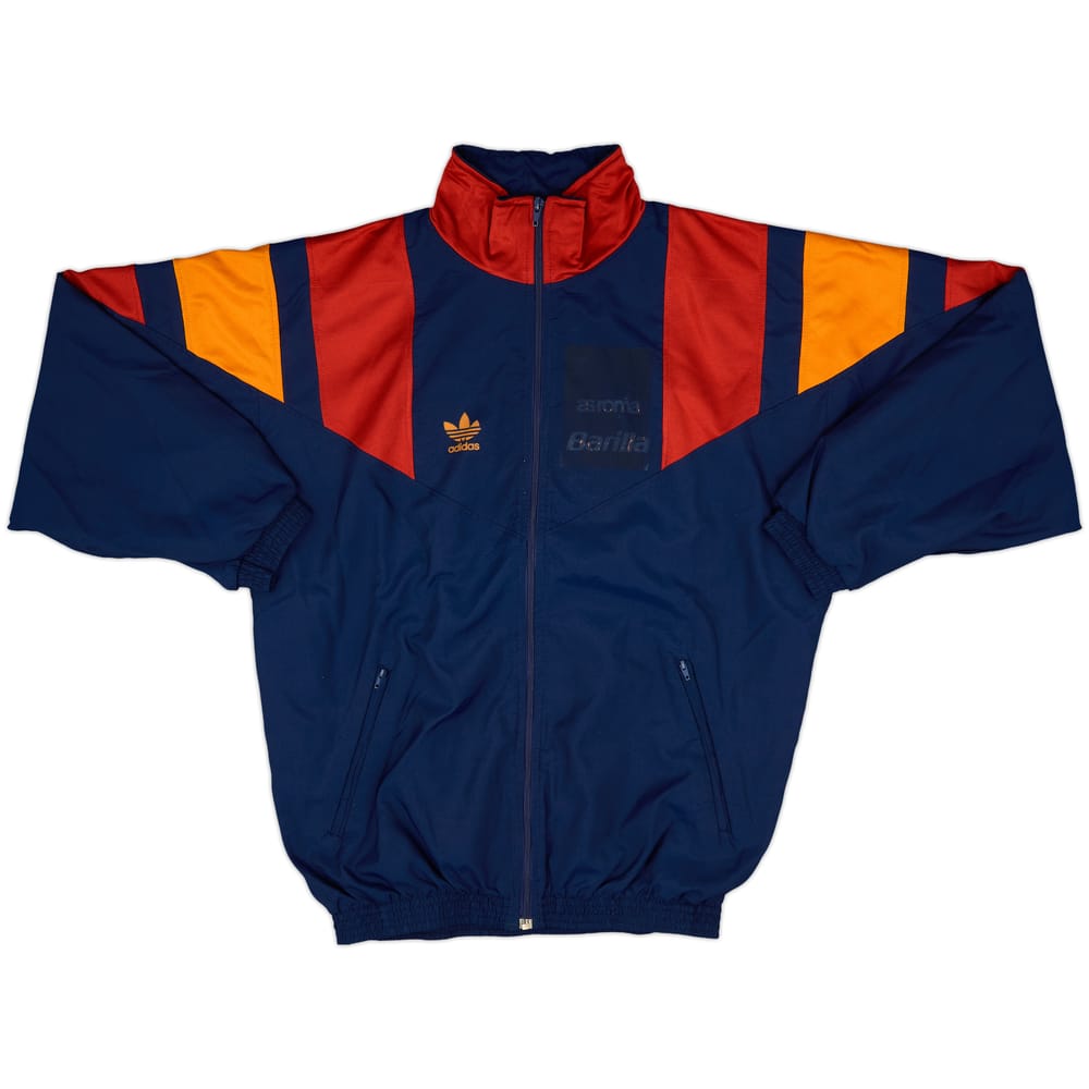 1991-92 Roma adidas Track Jacket - 4/10 - (M)