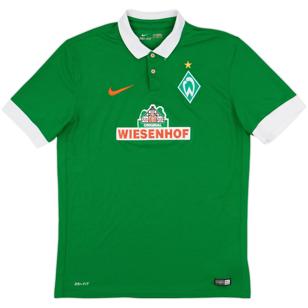 2014-15 Werder Bremen Home Shirt - 7/10 - (L)