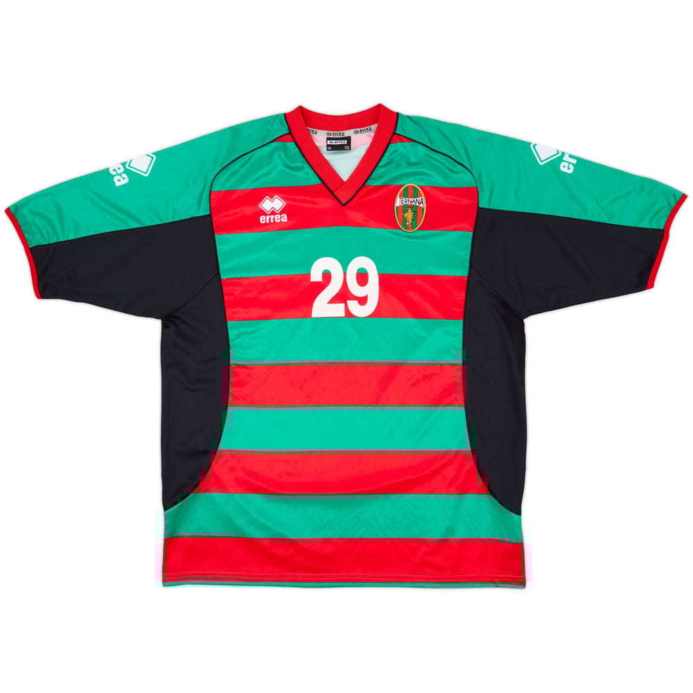 2000-01 Ternana Player Issue Errea Training Shirt #29 - 9/10 - (XXL)