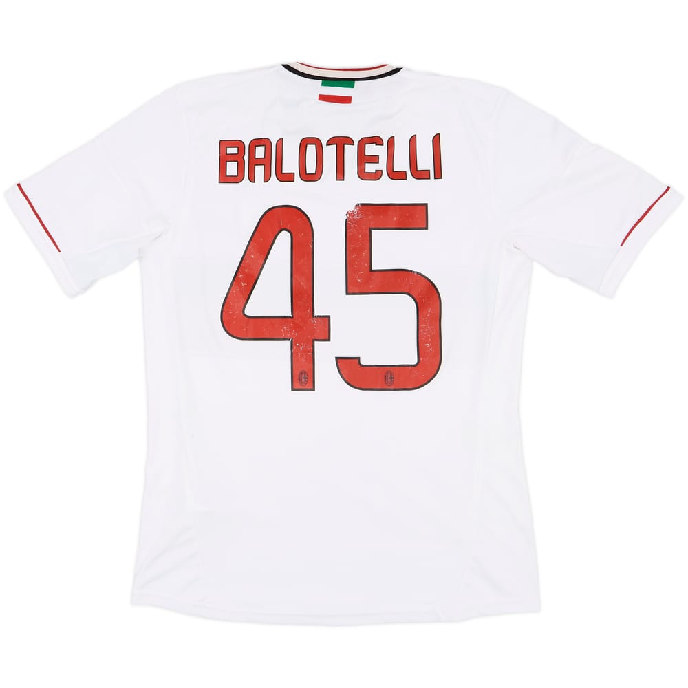 2012-13 AC Milan Away Shirt Balotelli #45 - 5/10 - (M)