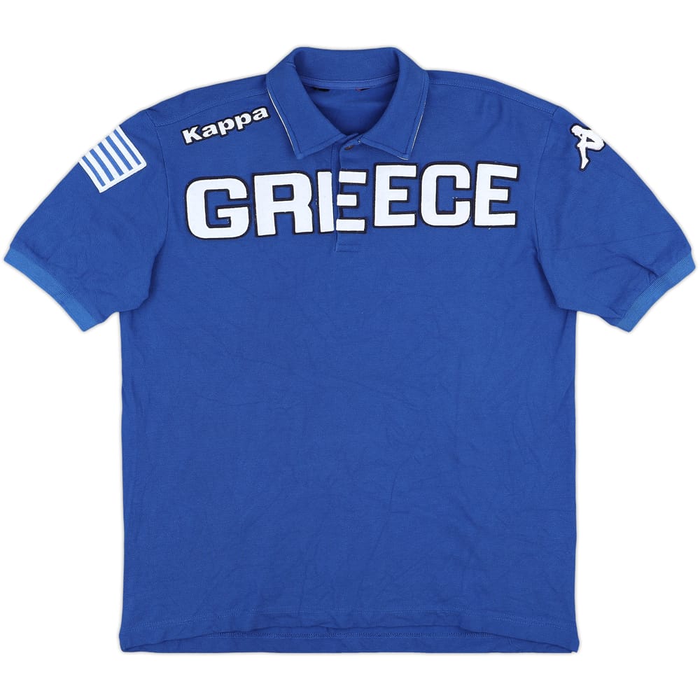 2009-10 Greece Kappa Polo Shirt - 8/10 - (M)