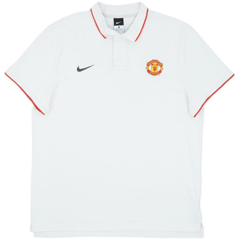 2010-11 Manchester United Nike Polo Shirt - 6/10 - (XL)