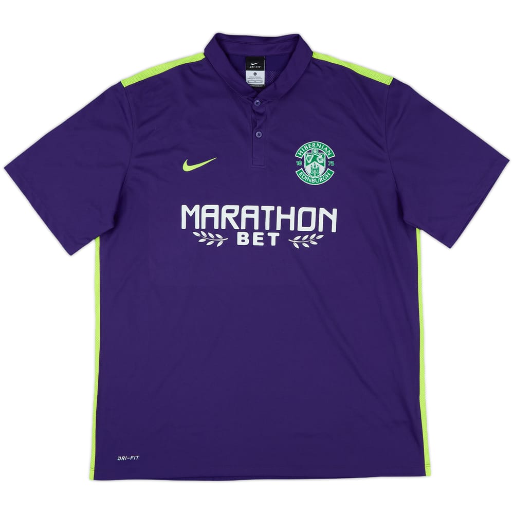 2015-16 Hibernian Away Shirt - 10/10 - (XL)