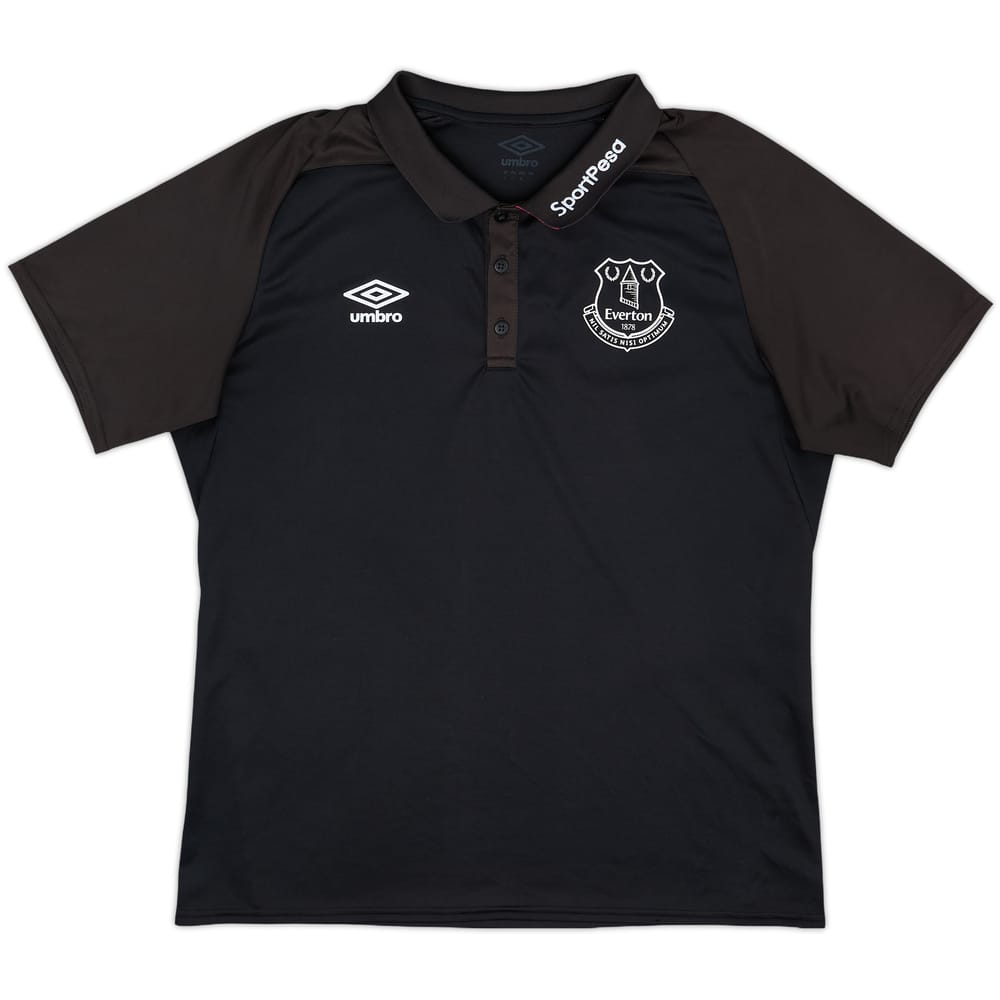 2018-19 Everton Umbro Polo Shirt - 10/10 - (L)