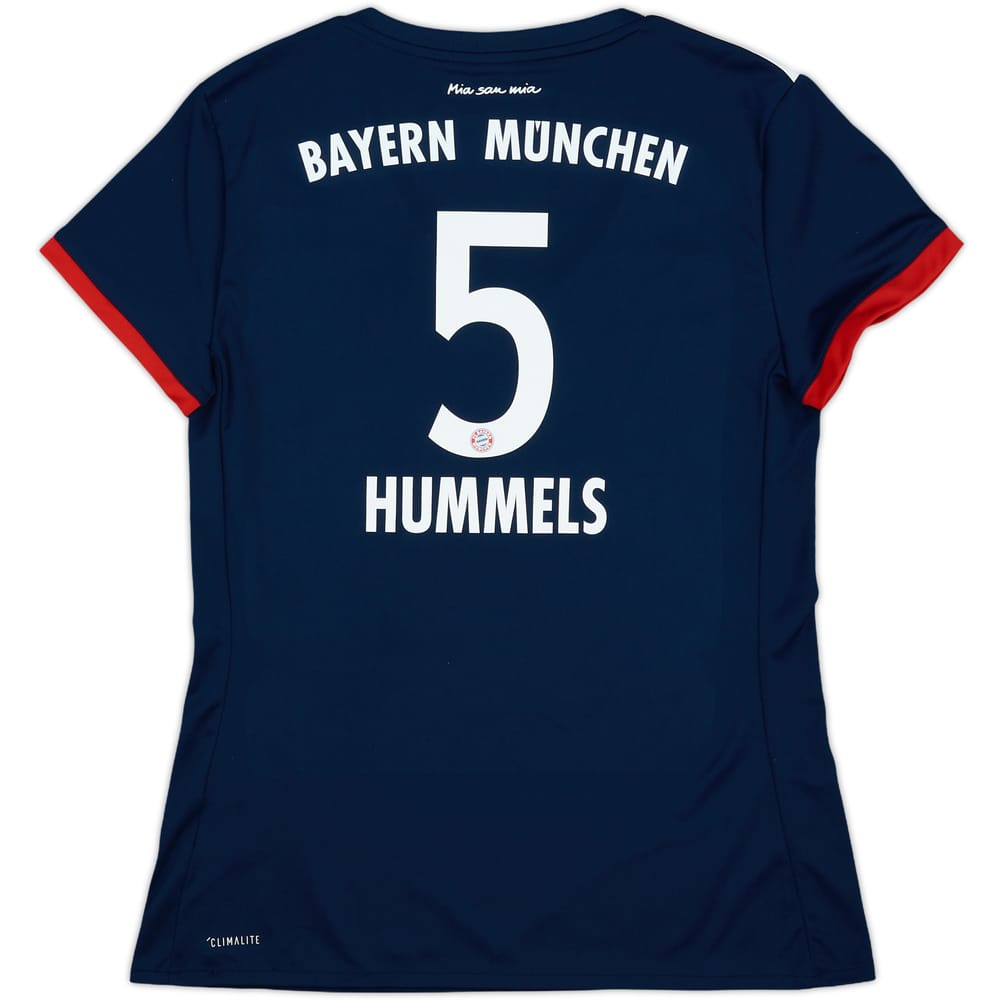 2017-18 Bayern Munich Away Shirt Hummels #5 - 10/10 - (Women's L)