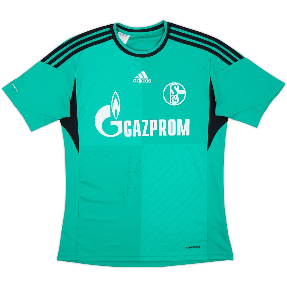 2013-15 Schalke Signed Third Shirt - 7/10 - (XL.Boys)