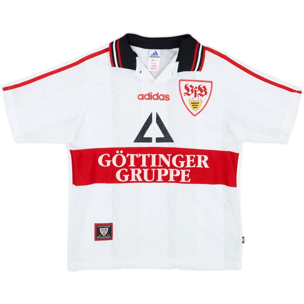 1997-98 Stuttgart Home Shirt - 7/10 - (Y)