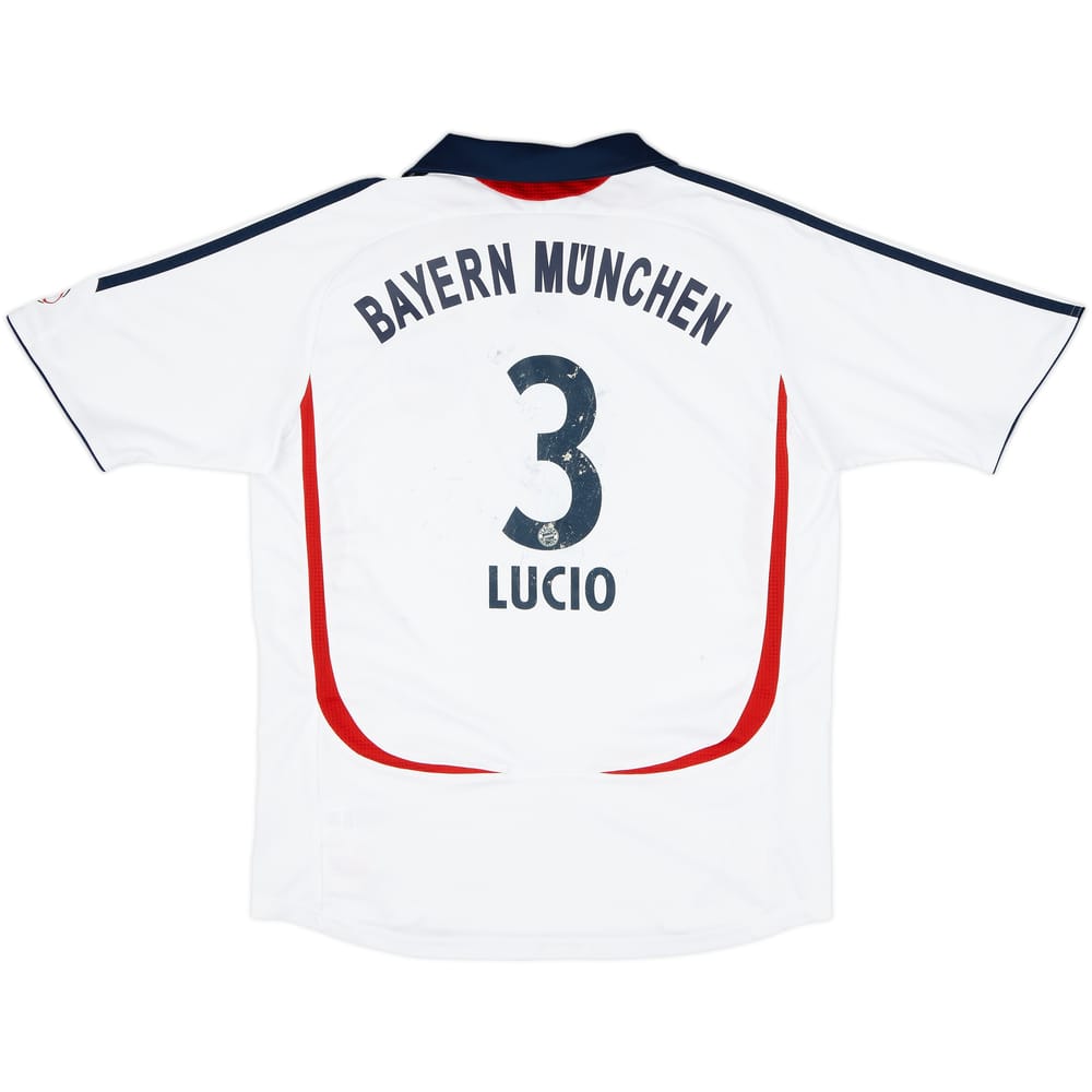 2006-07 Bayern Munich Away Shirt Lucio #3 - 4/10 - (XL.Boys)