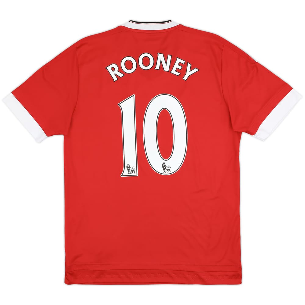2015-16 Manchester United Home Shirt Rooney #10 - 7/10 - (M)