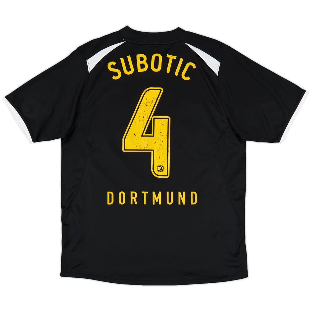 2008-09 Borussia Dortmund Special Edition 'Christmas' Shirt Subotic #4 - 6/10 - (M)