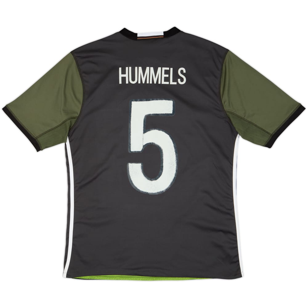2015-17 Germany Away Shirt Hummels #5 - 8/10 - (M)