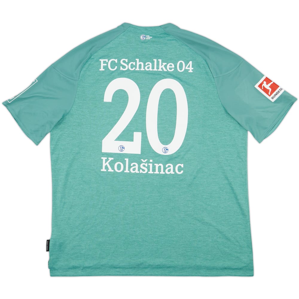 2020-21 Schalke Third Shirt Kolasinac #20 - 10/10 - (3XL)
