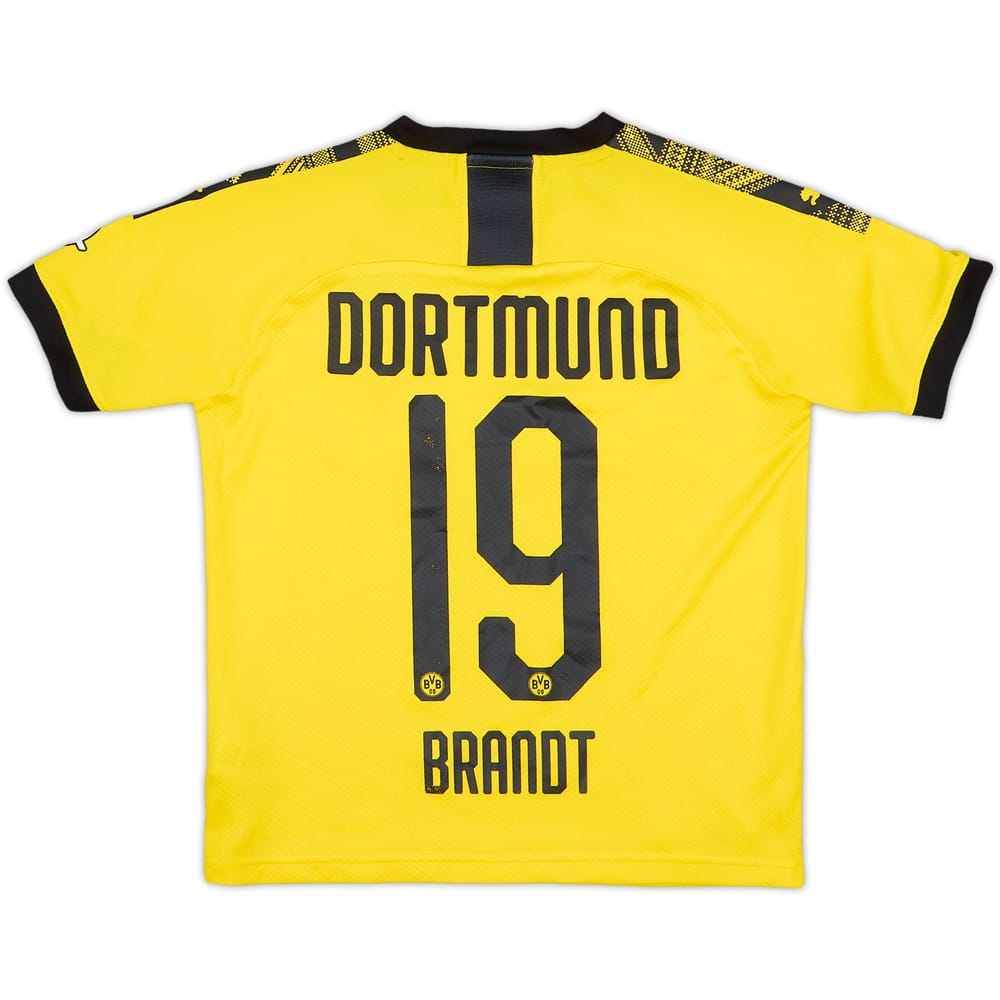 2019-20 Borussia Dortmund Home Shirt Brandt #19 - 7/10 - (M.Boys)