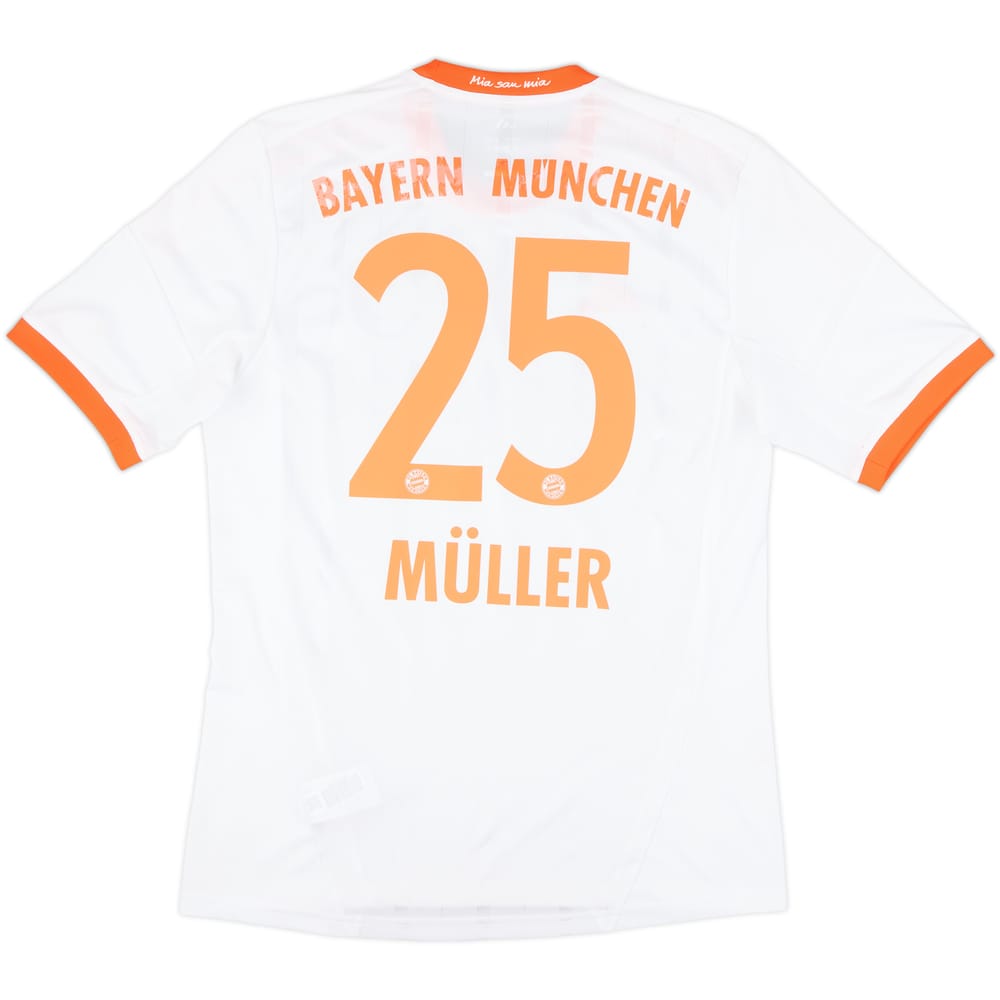 2012-13 Bayern Munich Away Shirt Muller #25 - 5/10 - (M)