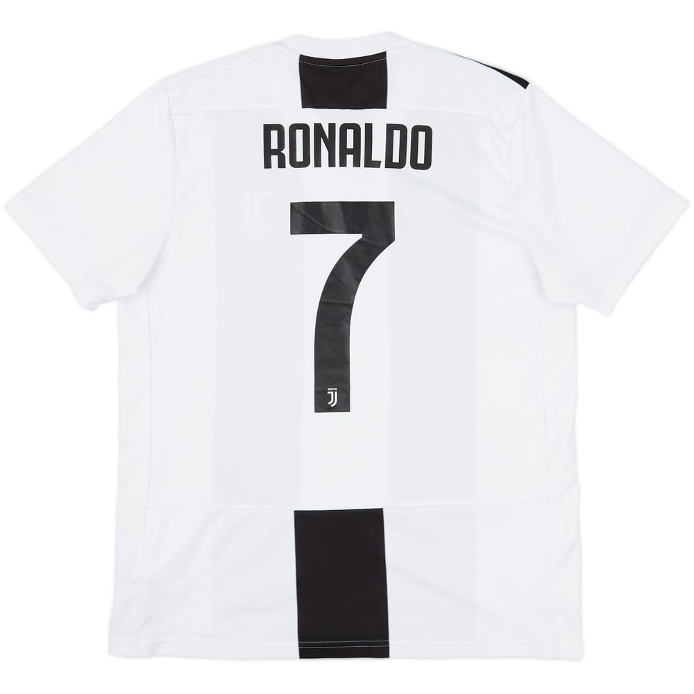 2018-19 Juventus Home Shirt Ronaldo #7 - 6/10 - (L)