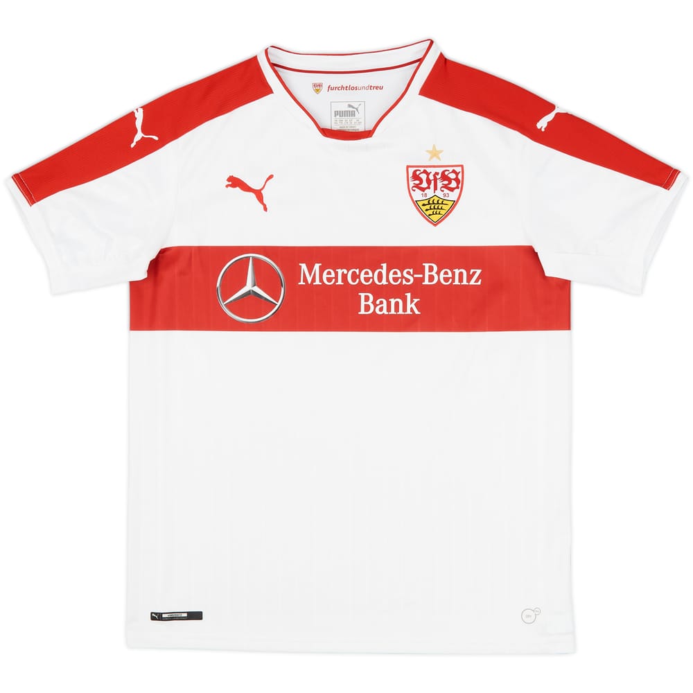 2016-17 Stuttgart Home Shirt - 9/10 - (XL.Boys)