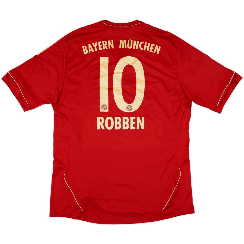 2011-13 Bayern Munich Home Shirt Robben #10 - 6/10 - (XL)