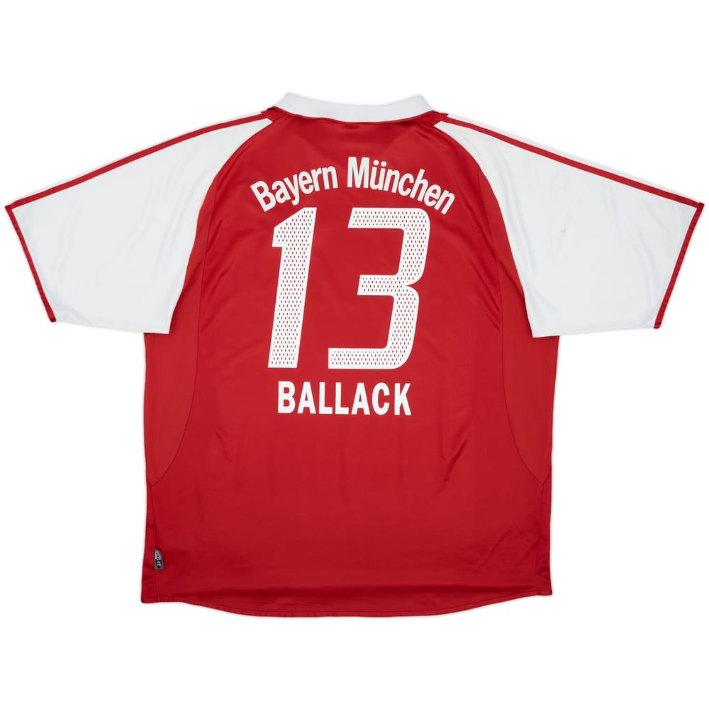2004-05 Bayern Munich Home Shirt Ballack #13 - 7/10 - (XXL)