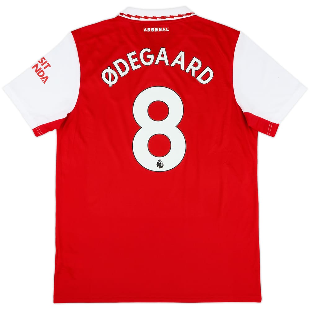 2022-23 Arsenal Home Shirt Odegaard #8 (L)