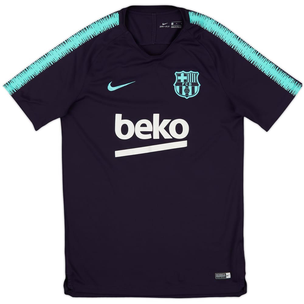 2018-19 Barcelona Nike Training Shirt - 8/10 - (M)