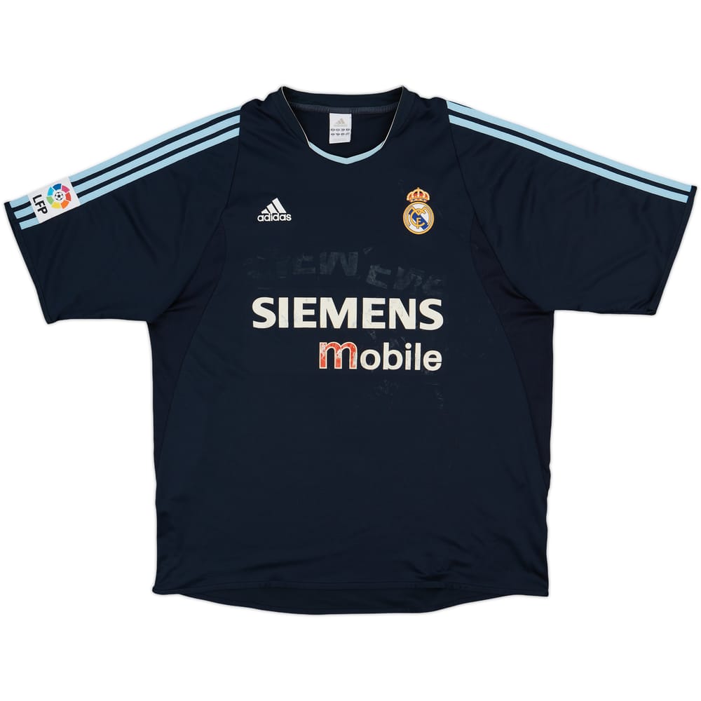 2003-04 Real Madrid Away Shirt - 4/10 - (XL)