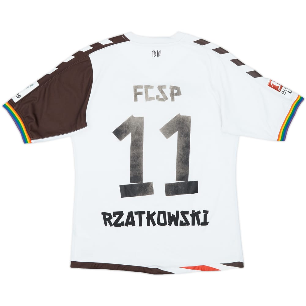 2015-16 St Pauli Away Shirt Rzatkowski #11 - 5/10 - (S)