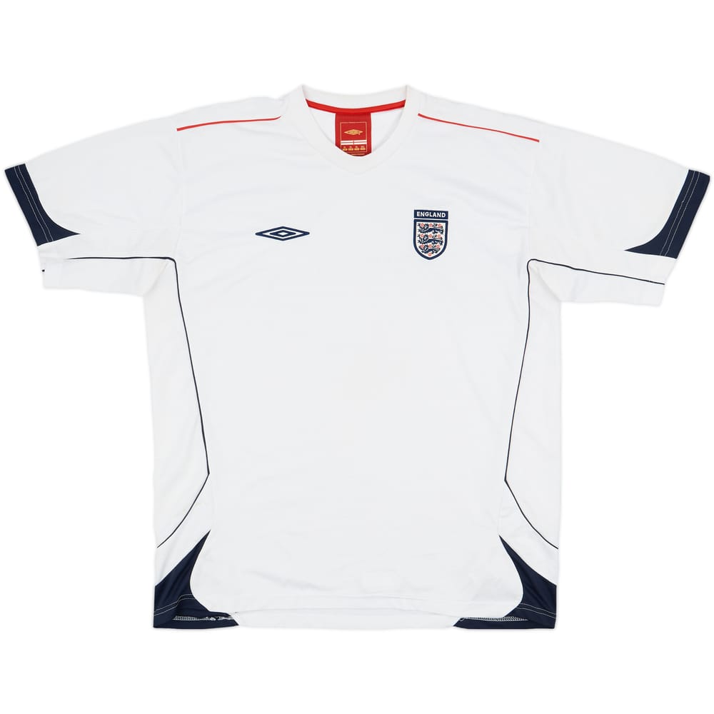 2002-04 England Umbro Training Shirt - 8/10 - (XL)