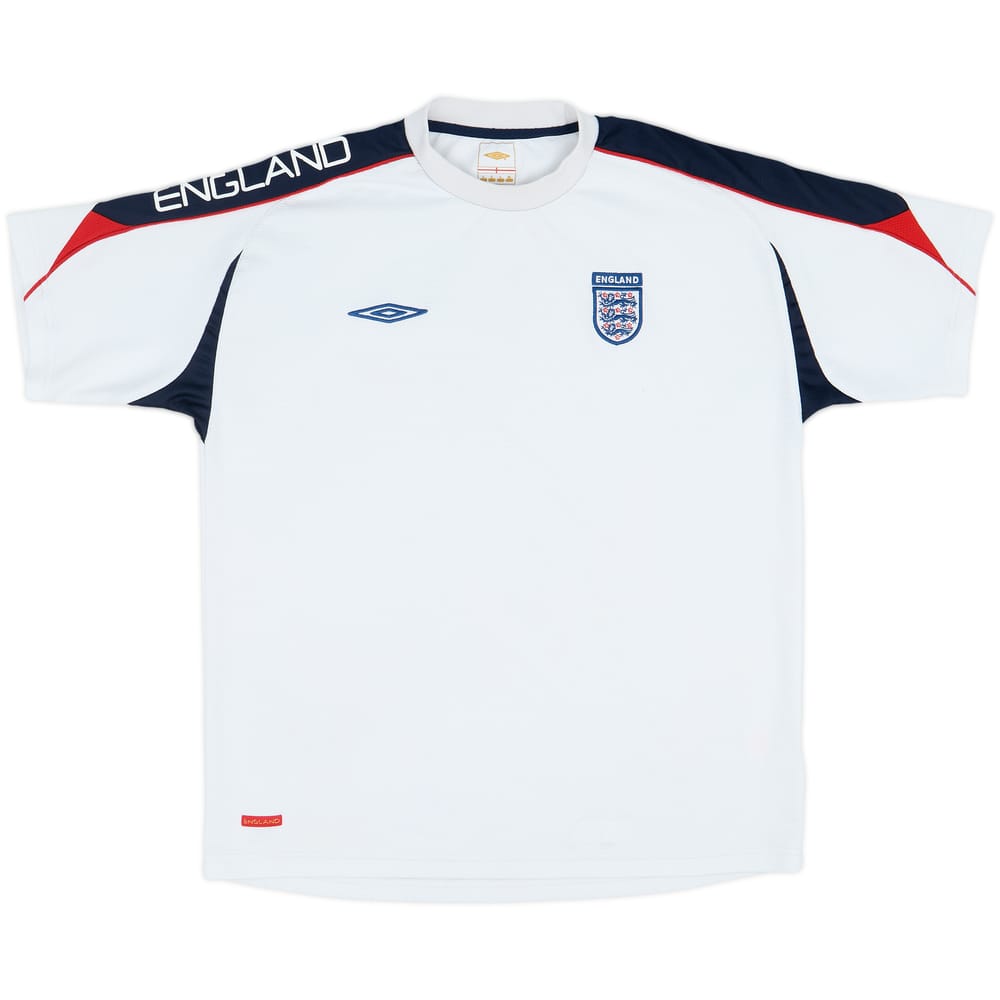 2001-02 England Umbro Training Shirt - 6/10 - (L)