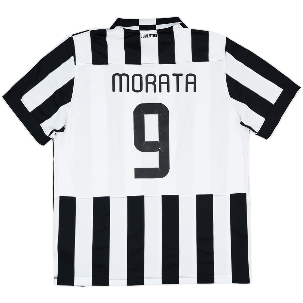 2014-15 Juventus Home Shirt Morata #9 - 6/10 - (XL)