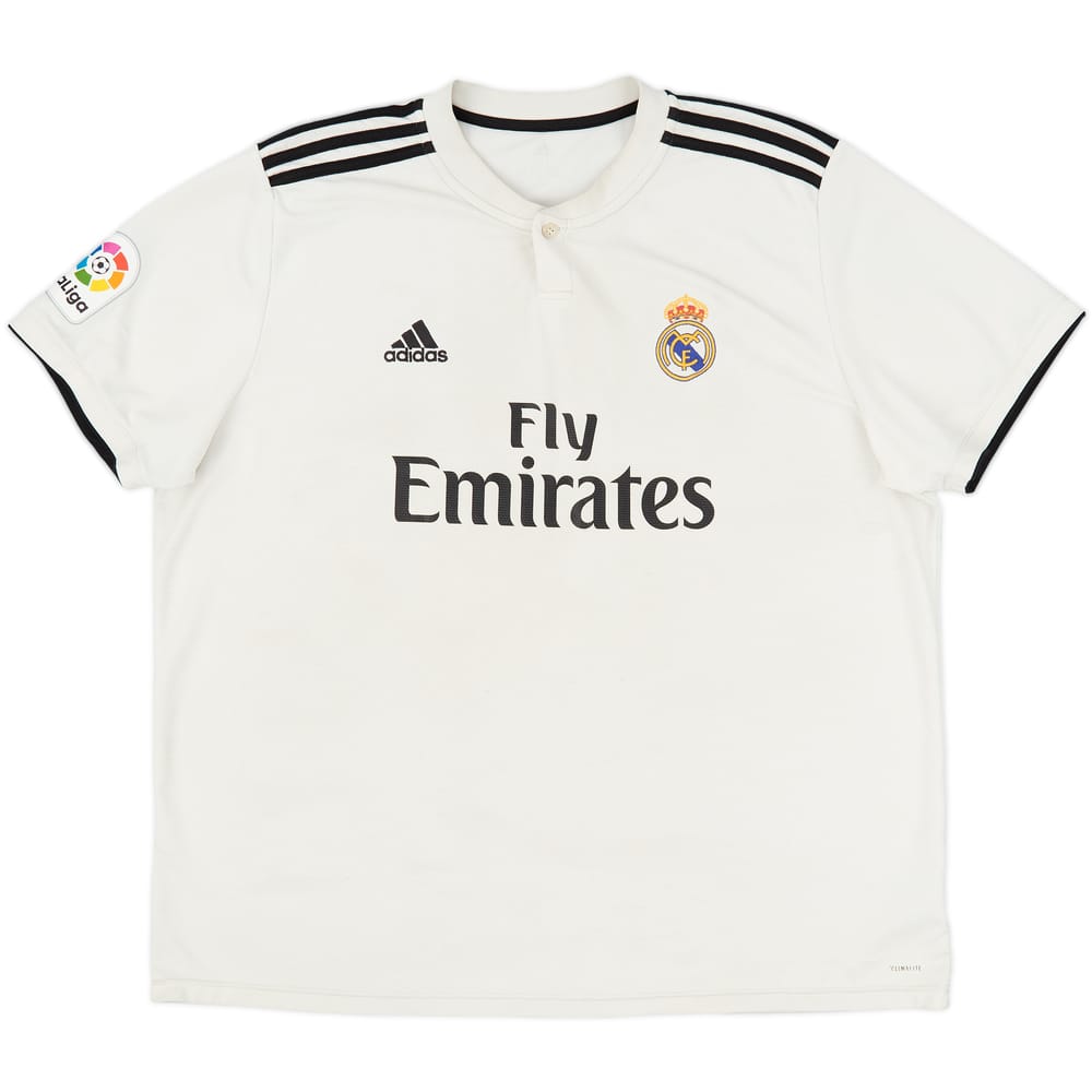 2018-19 Real Madrid Home Shirt - 6/10 - (XXL)