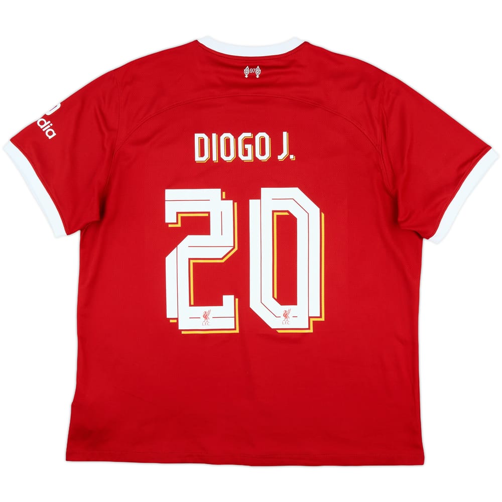 2023-24 Liverpool Home Shirt Diogo J. #20 - 10/10 - (XXL)