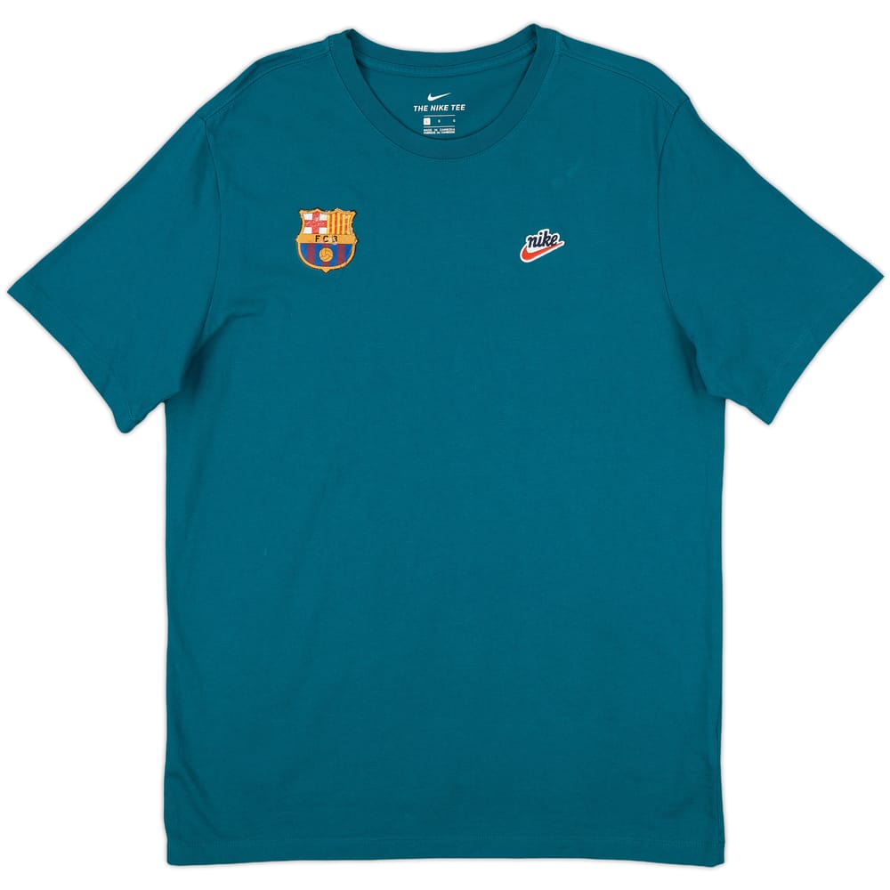 2019-20 Barcelona Nike Cotton Tee - 6/10 - (L)