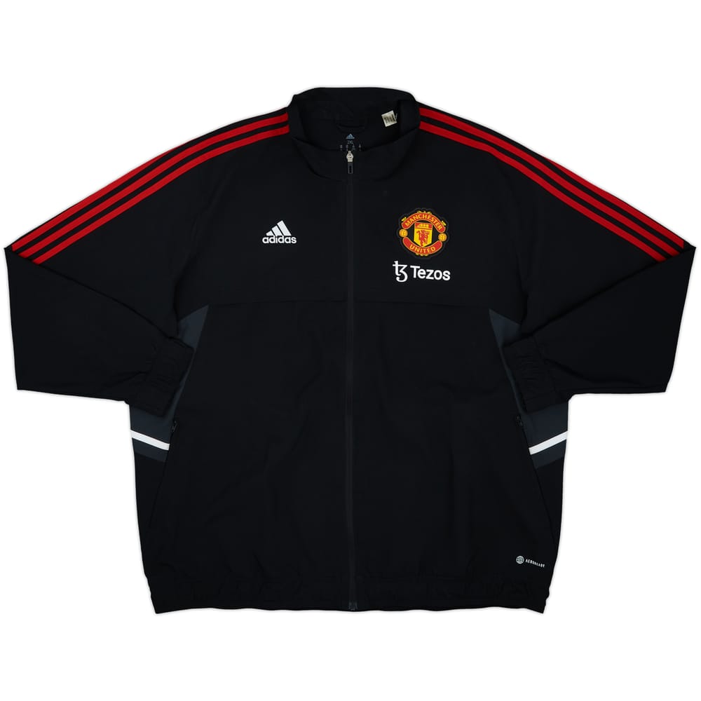 2022-23 Manchester United adidas Track Jacket - 10/10 - (XXL)
