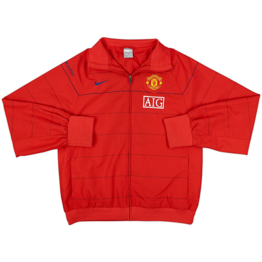 2008-09 Manchester United Nike Track Jacket - 8/10 - (M)