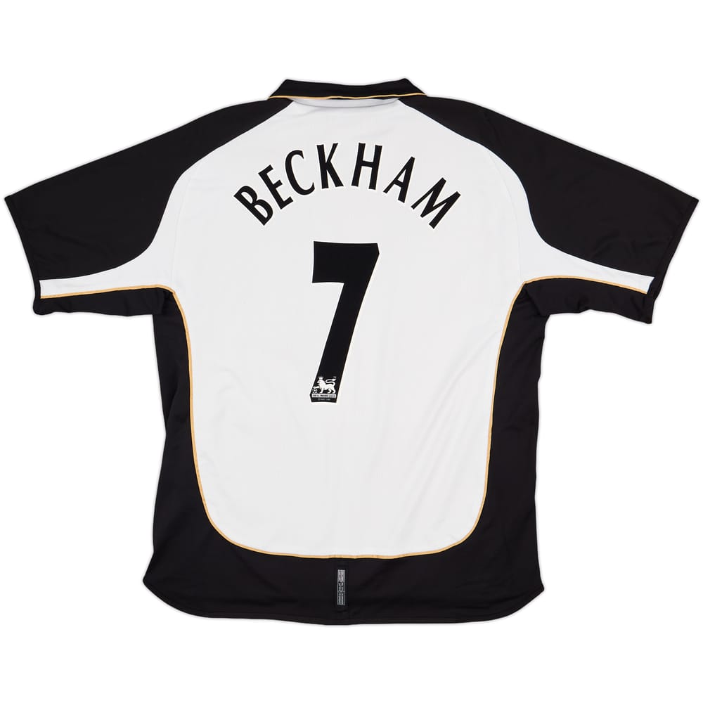 2001-02 Manchester United Centenary Away/Third Shirt Beckham #7 - 7/10 - (XXL)