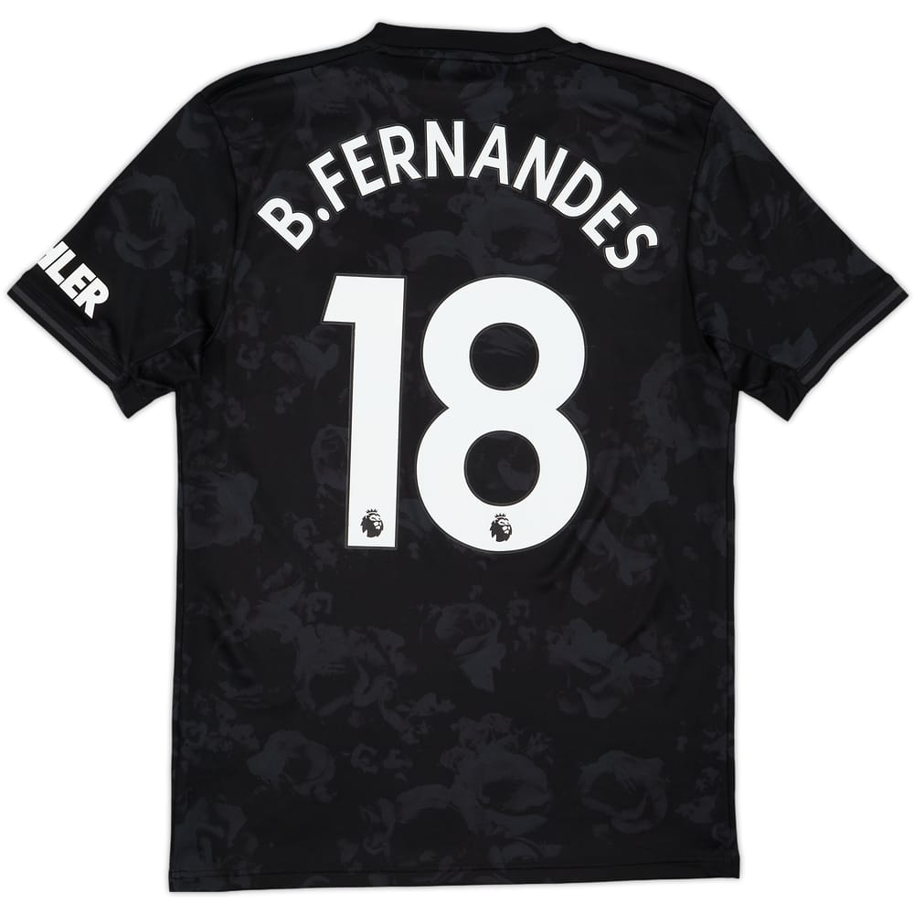 2019-20 Manchester United Third Shirt B.Fernandes #18 - 8/10 - (S)