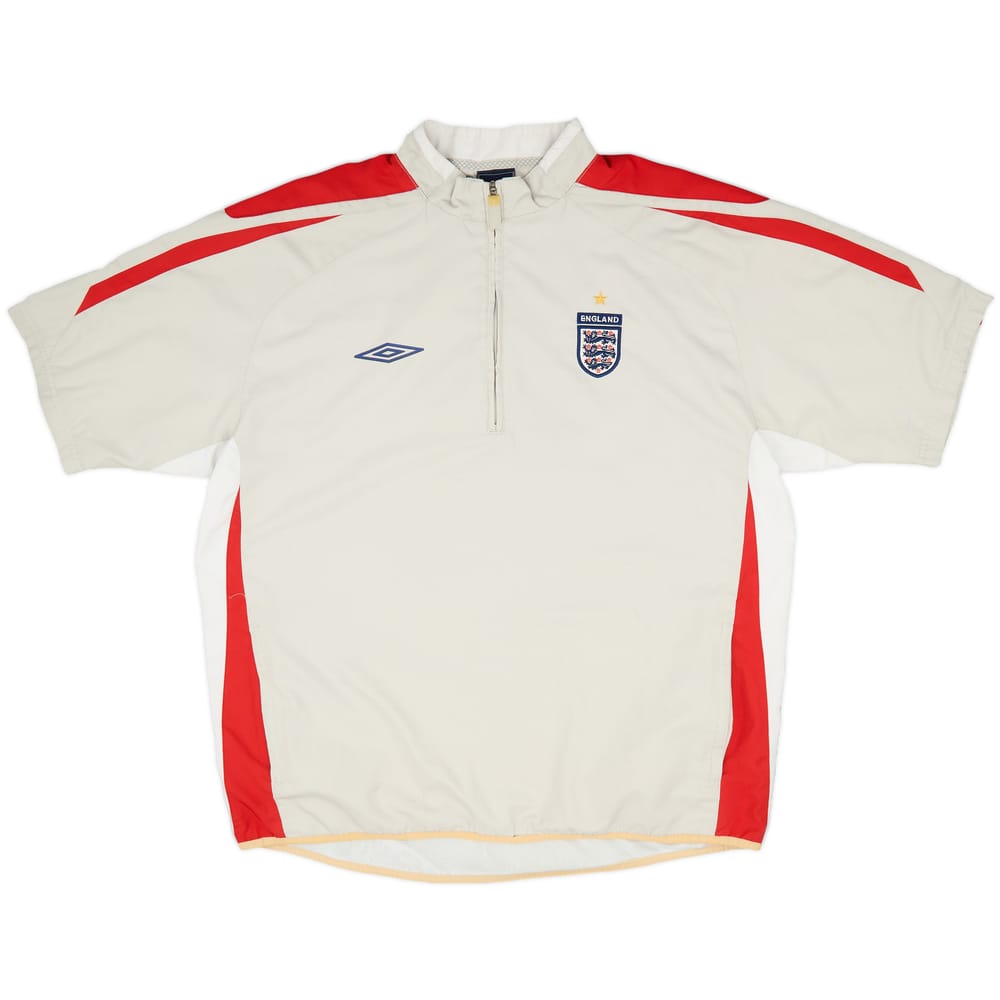 2007-08 England Umbro 1/4 Zip S/S Training Top - 7/10 - (XL)