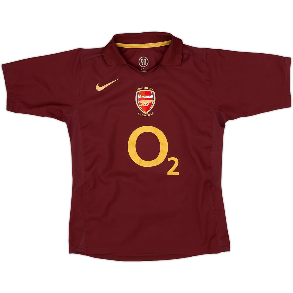 2005-06 Arsenal Home Shirt - 8/10 - (M.Boys)