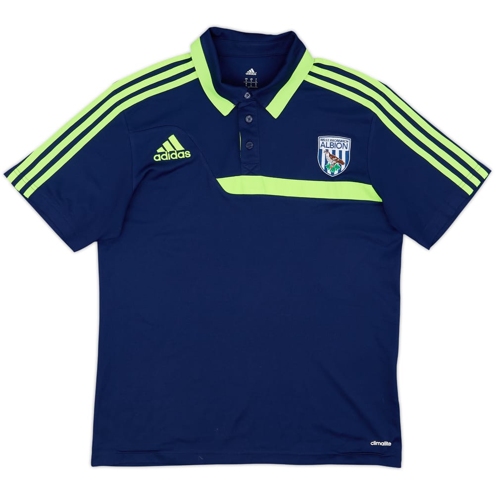 2013-14 West Brom adidas Polo Shirt - 8/10 - (S)