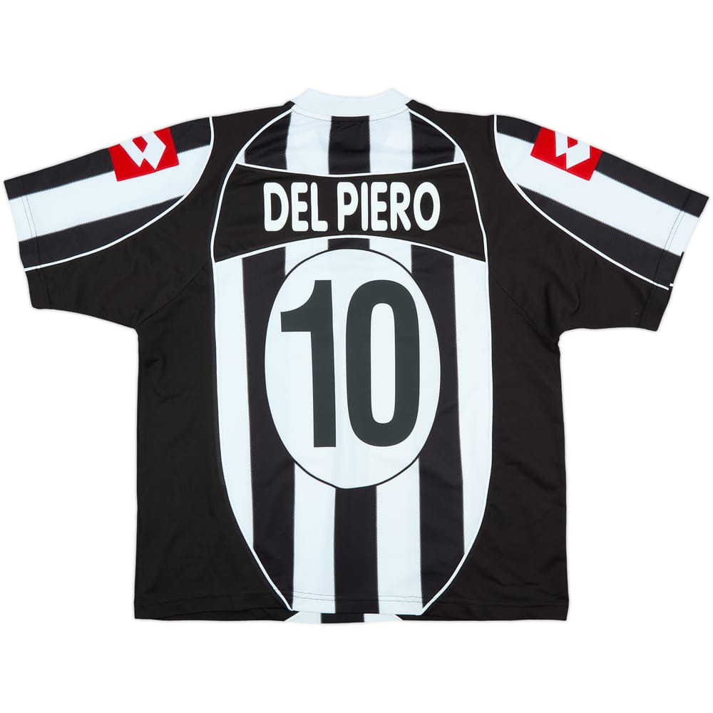 2002-03 Juventus Home Shirt Del Piero #10 - 9/10 - (L/XL)